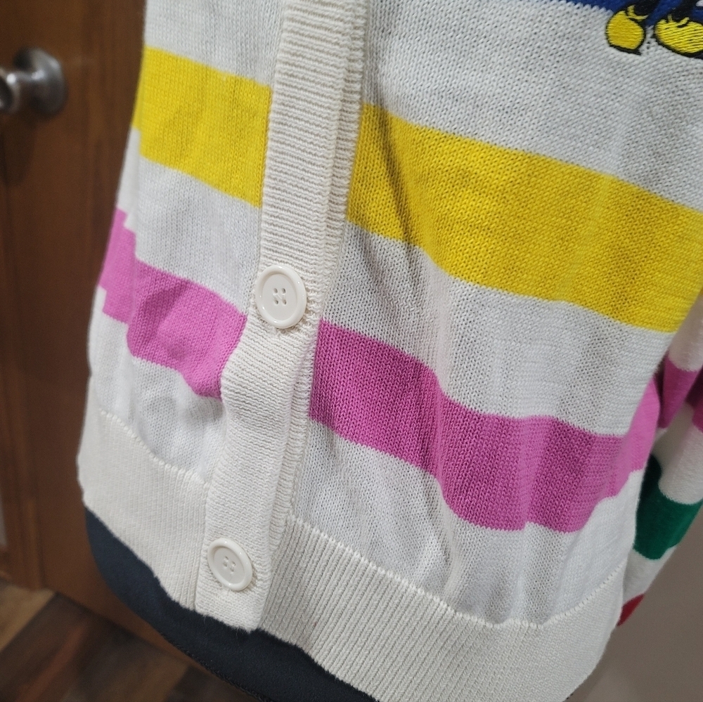 Disney Multicolor Striped Women's Cardigan - Picture 6 of 8